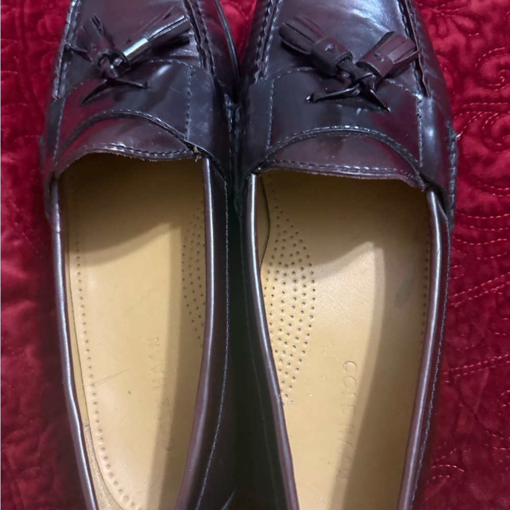 Cole Haan Dark Brown Leather Loafers